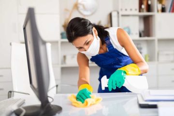 Offices and janitorial cleaning
